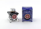 Diamine Roasted Chestnut fountain pen ink bottle and packaging on a white background.