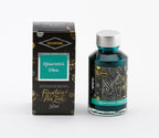 Diamine Spearmint Diva fountain pen ink bottle and packaging on a white background.