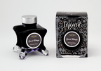 Diamine Good Tidings fountain pen ink bottle and packaging on a white background.