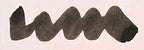 Wavy black line on a white background. Diamine Seize the Night fountain pen ink colour swatch.