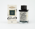 Diamine Tariff Teal fountain pen ink bottle and packaging on a white background.