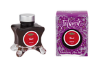 Diamine Tinsel fountain pen ink bottle and packaging on a white background.