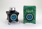 Diamine Upon a Star fountain pen ink bottle and packaging on a white background.