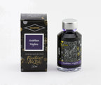 Diamine Arabian Nights fountain pen ink bottle and packaging on a white background.