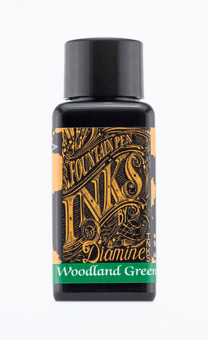 Diamine 30ml Fountain Pen Ink - Woodland Green