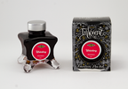 Diamine Winterberry fountain pen ink bottle and packaging on a white background.