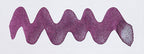 Wavy purple line on a white background. Diamine Frosted Orchid fountain pen ink colour swatch.