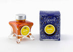 Diamine Gold Star fountain pen ink bottle and packaging on a white background.