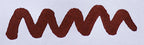 Wavy brown line on a white background. Diamine Rustic Brown fountain pen ink colour swatch.