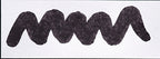 Wavy purple line on a white background. Diamine Vivaldi fountain pen ink colour swatch.