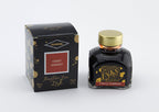 Diamine Cherry Sunburst fountain pen ink bottle and packaging on a white background.