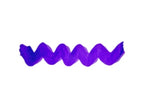 Wavy purple line on a white background. Diamine Dark Orchid calligraphy and drawing ink colour swatch.