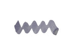 Wavy purple line on a white background. Diamine Icy Lilac fountain pen ink colour swatch.