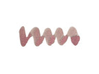 Wavy pink line on a white background. Diamine Potpourri fountain pen ink colour swatch.