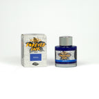 Diamine Skyline Forever Ink fountain pen ink bottle and packaging on a white background.