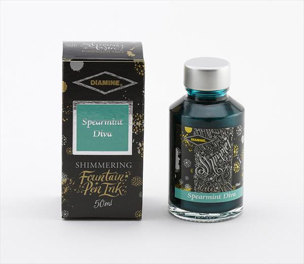 50ml Spearmint Diva fountain pen ink