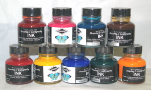 Diamine Ink Colour Chart