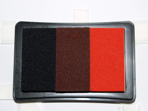 Jet Black, Sienna, Orange